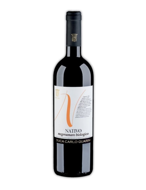 bottiglia di vino Nativo Negroamaro del salento